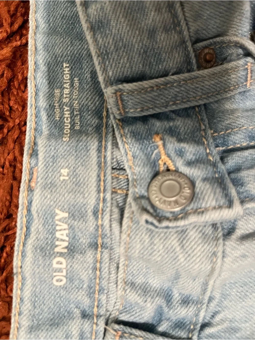 Light Wash Girls Jeans - Slouchy Straight Fit